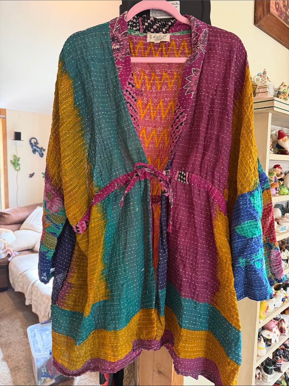 Kantha Bae Dream Weaver Shortie Kimono